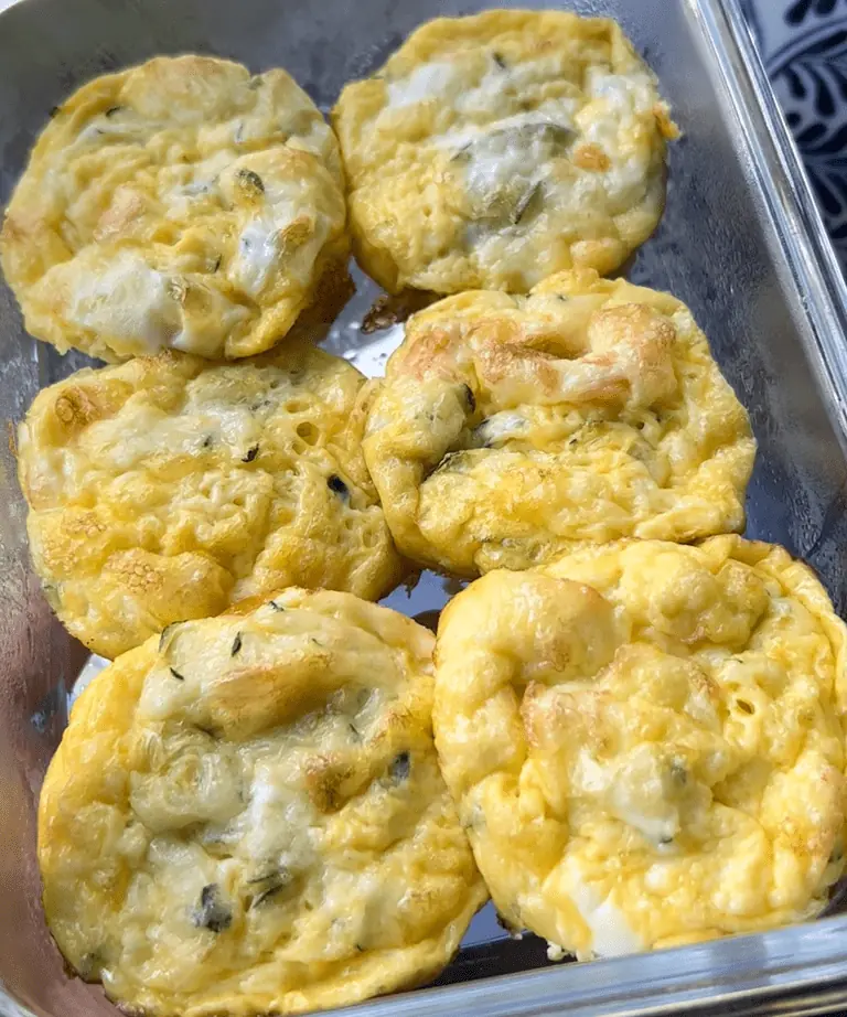 Cheesy Zucchini Egg Muffins with Turkey & Veggies