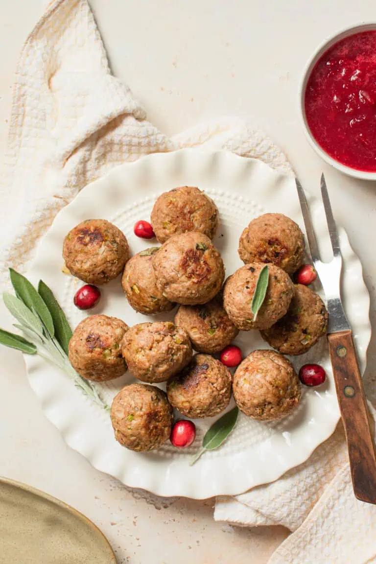 Easy Turkey Meatballs for Babies – BLW No Egg Recipe