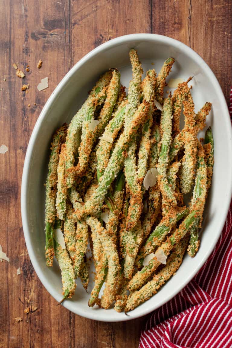 Crispy, Crunchy, Healthy Air Fryer Green Bean Fries
