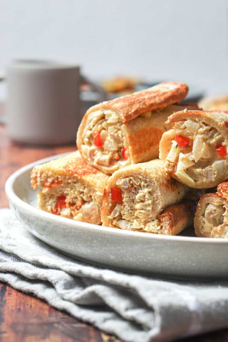 Homemade Chicken Bread Roll (easy 10 minute recipe)