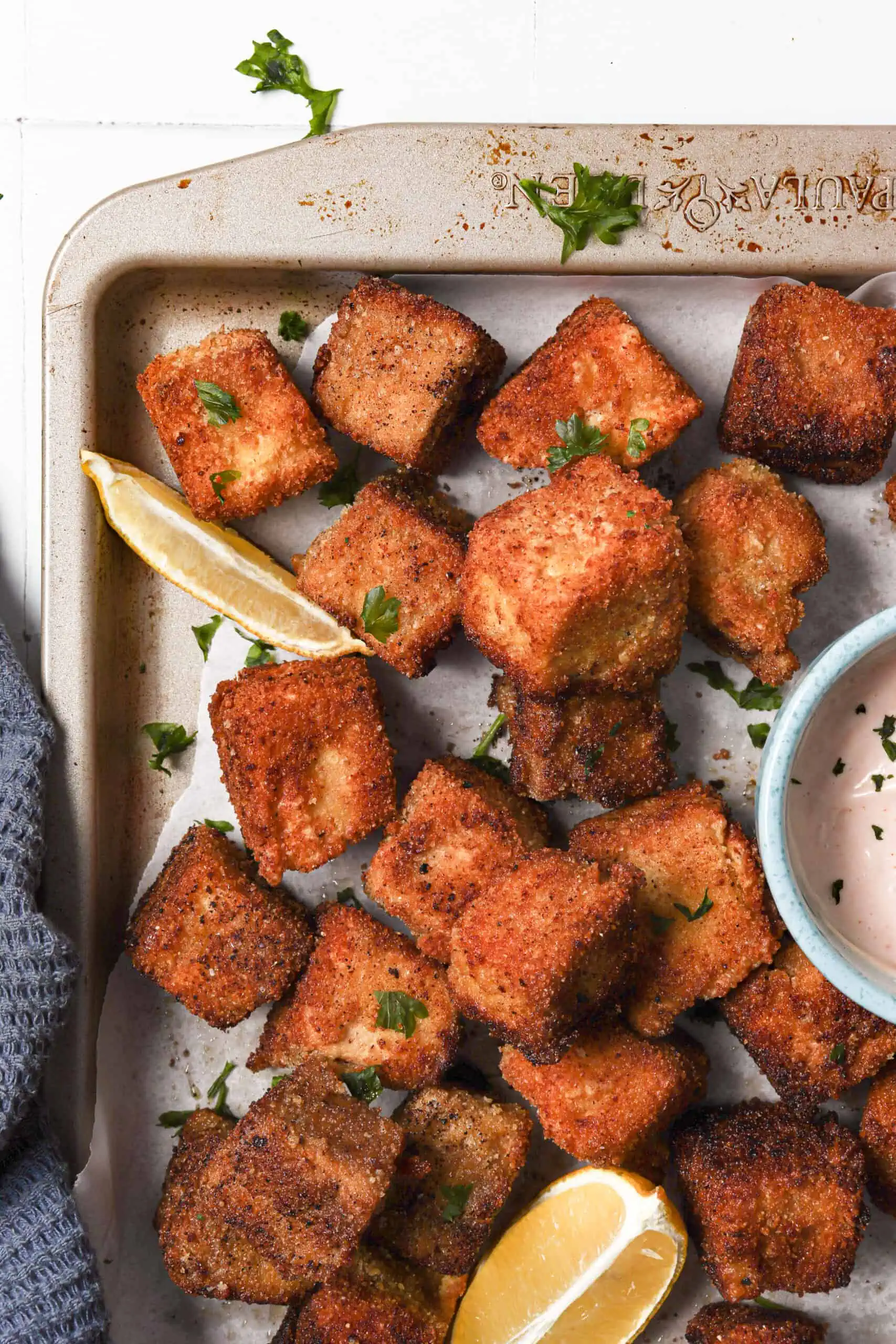 The Best Tofu “Chicken” Nuggets: Pan Fried or Baked