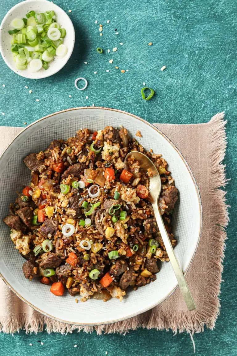 Quick and Easy Steak Fried Rice